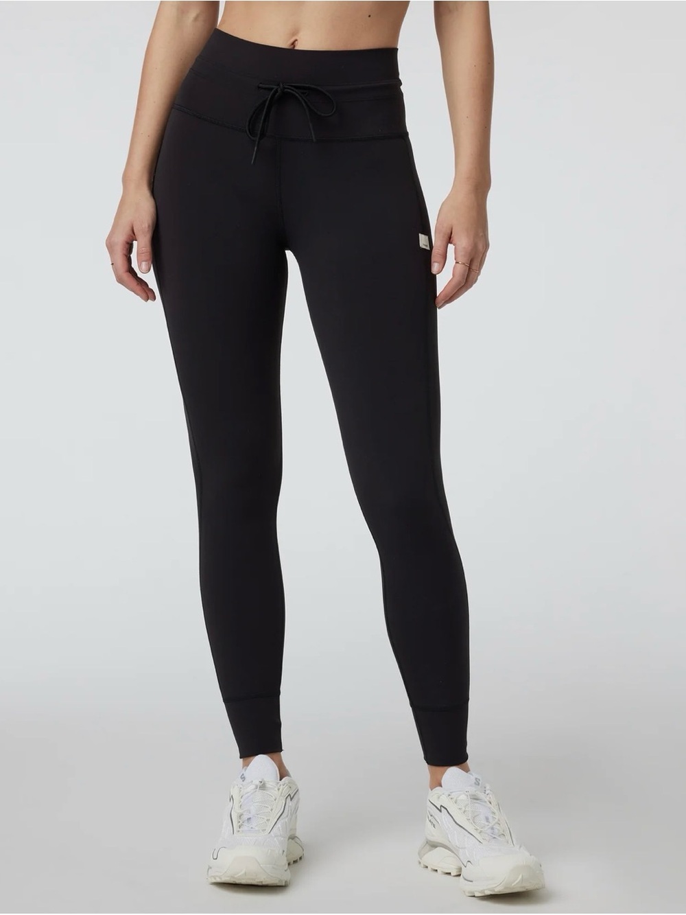NWT Vuori Daily Legging High-Rise Drawstring Performance in Black Size XL - Picture 2 of 15